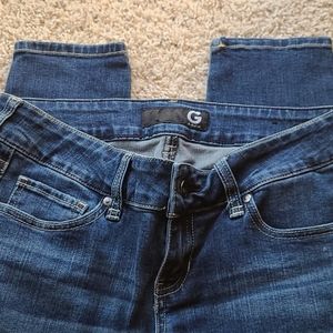 Women blue jeans